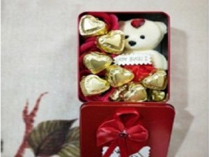 Rectangle shaped tin boxes